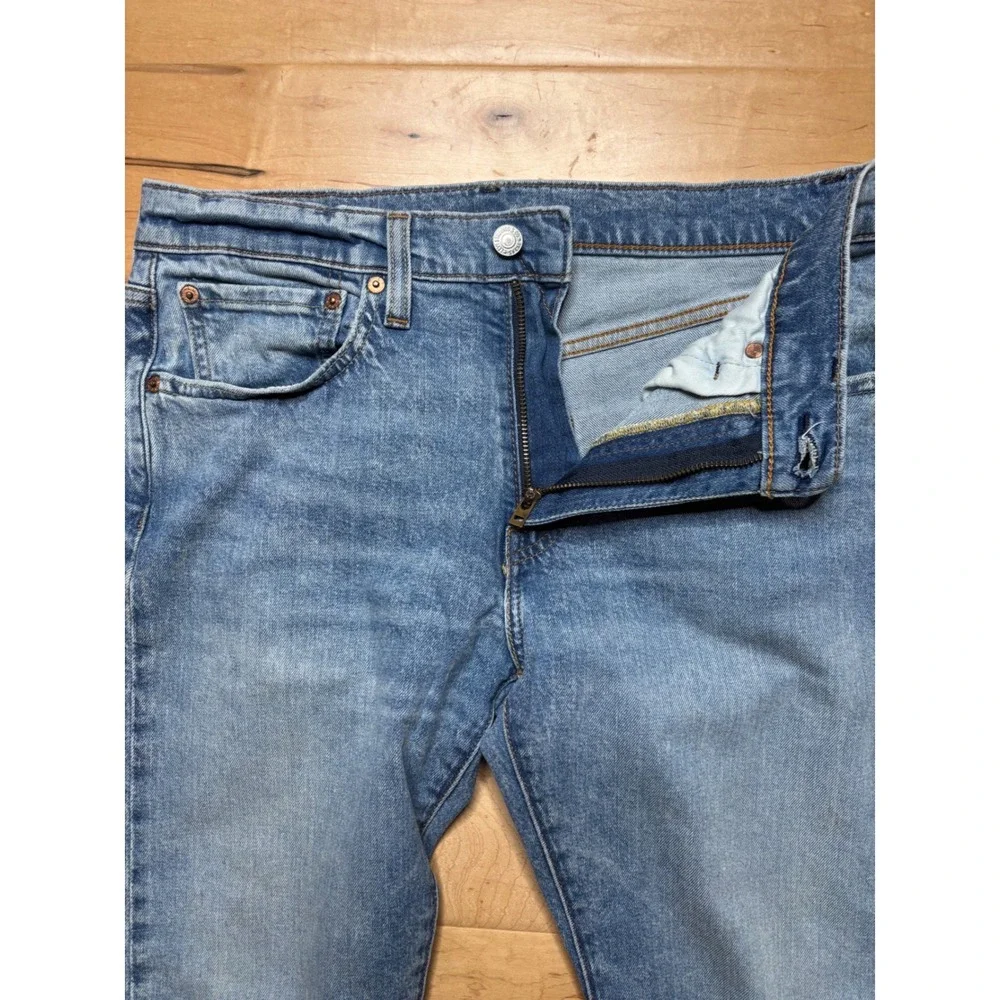 Levi's 512 Slim Taper Jeans Mens 31x29 (Tag 31x32) Blue Premium Denim